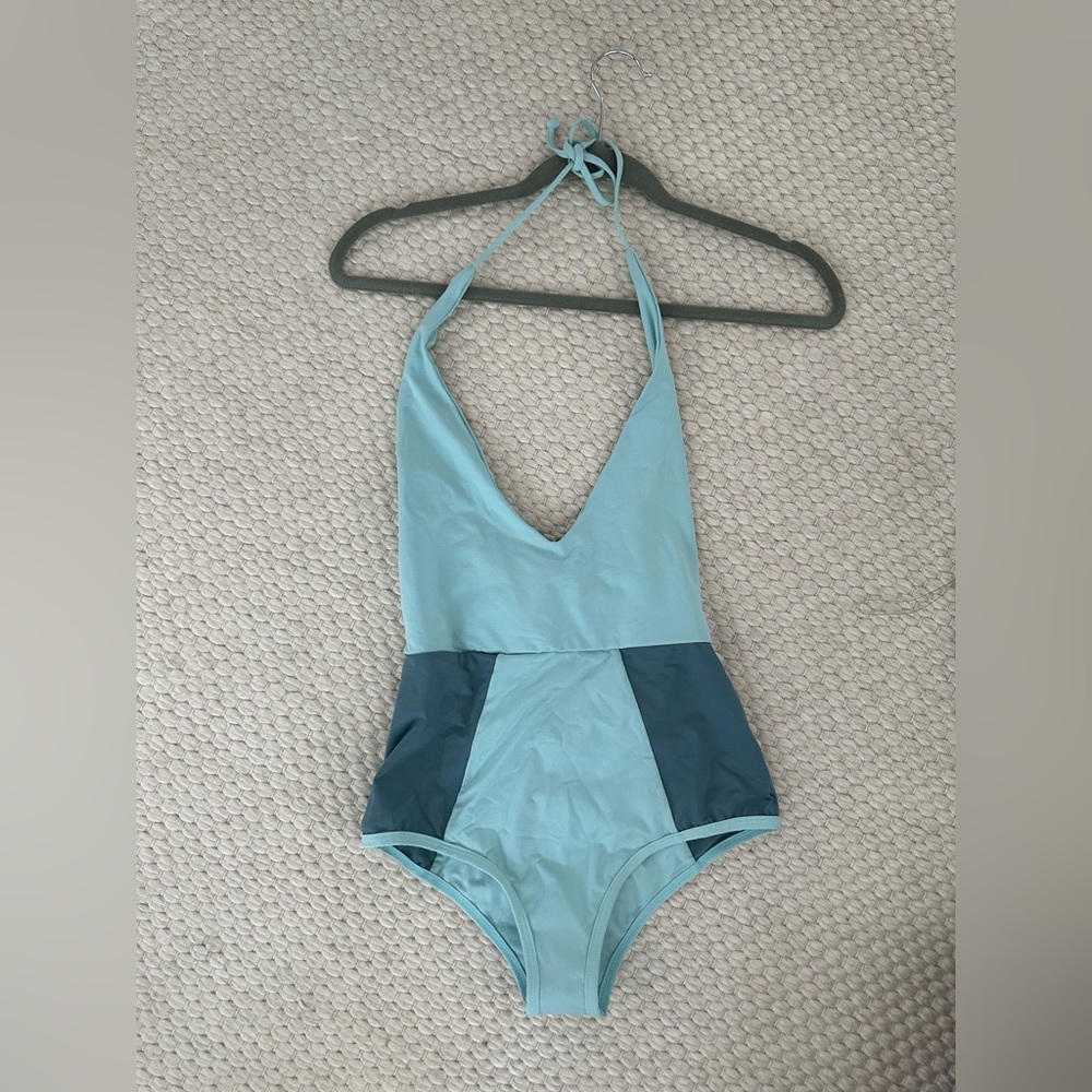 L Space halter bathing suit